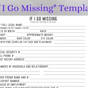 Missing Important Forms: