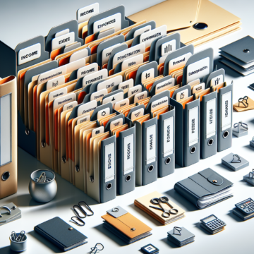Financial Filing Systems Stay Organized: Keep All Relevant Documents, Receipts, And Financial ...